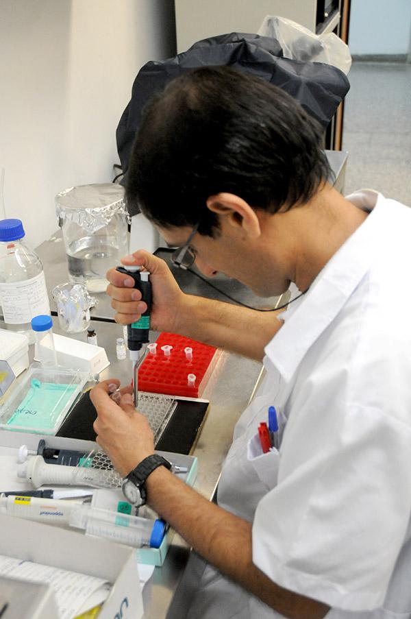 Laboratórios de controle da qualidade do Centro de Imunologia Molecular garantem um processo produtivo que responde aos padrões internacionais atuais.