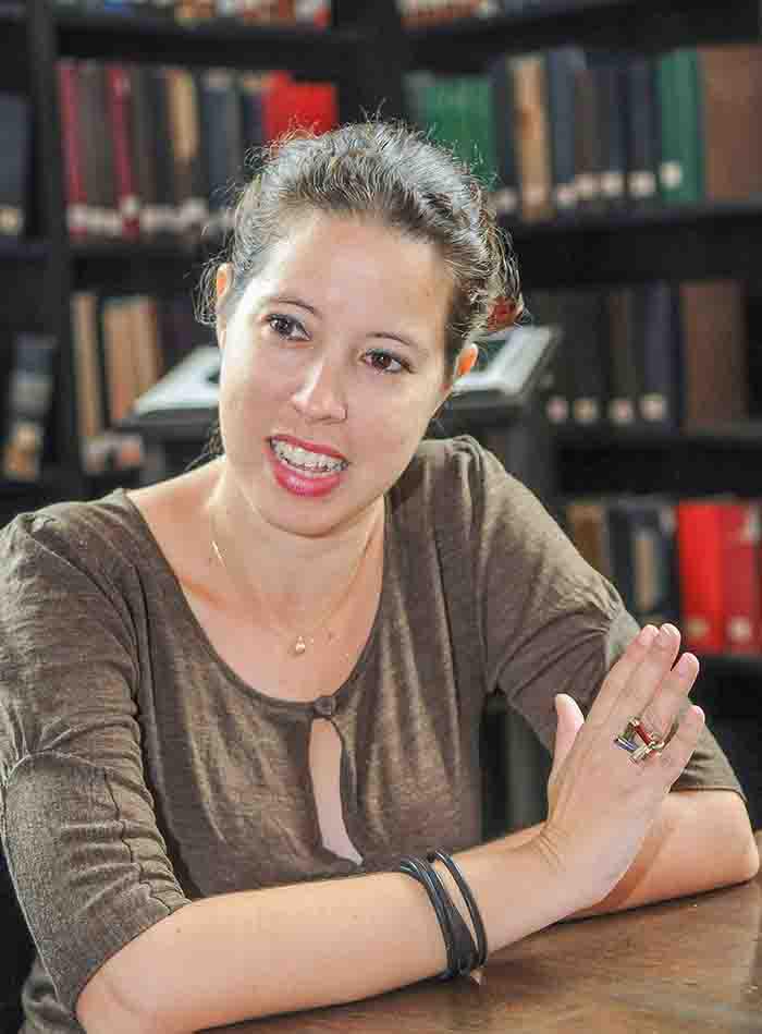 A doutora Claudia Felipe Torres