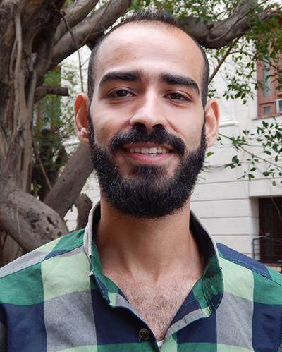 O jovem palestino Mohammad Hammoud assegura que os estudantes árabes se agrupam para divulgar a verdade dos conflitos bélicos no Oriente Médio.