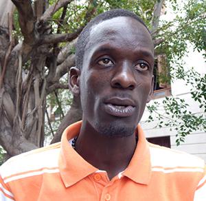 Arcus Makaza, de Burundi, dirige uma organização que agrupa os estudantes africanos, cujo objetivo é a unidade entre os jovens.