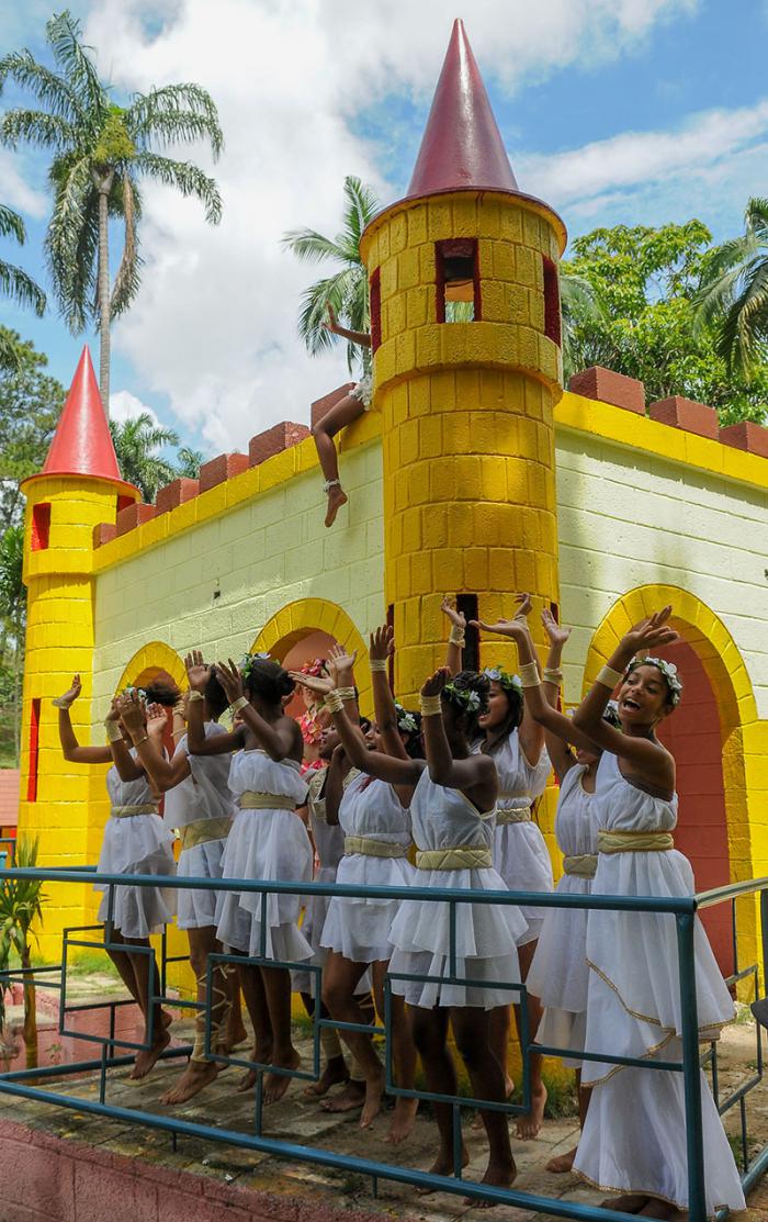Instalações do Complexo Rio Cristal, uma excelente notícia para a recreação em Havana.