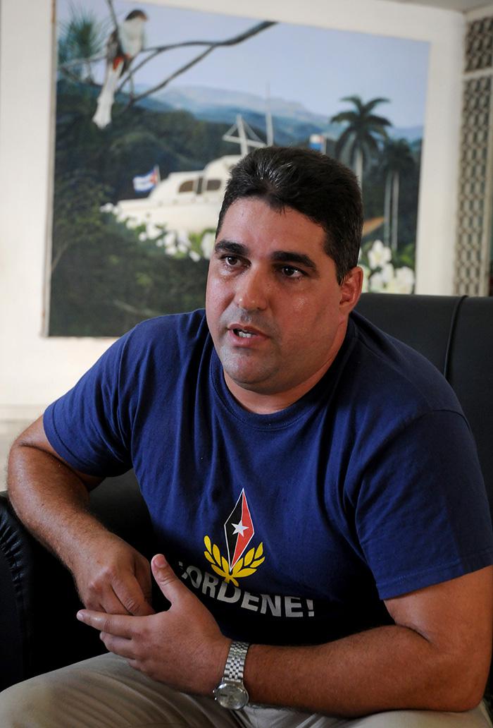 Eliodoro Pérez Reyes considera que o maior desafio da juventude cubana é imortalizar o pensamento de Fidel Castro.