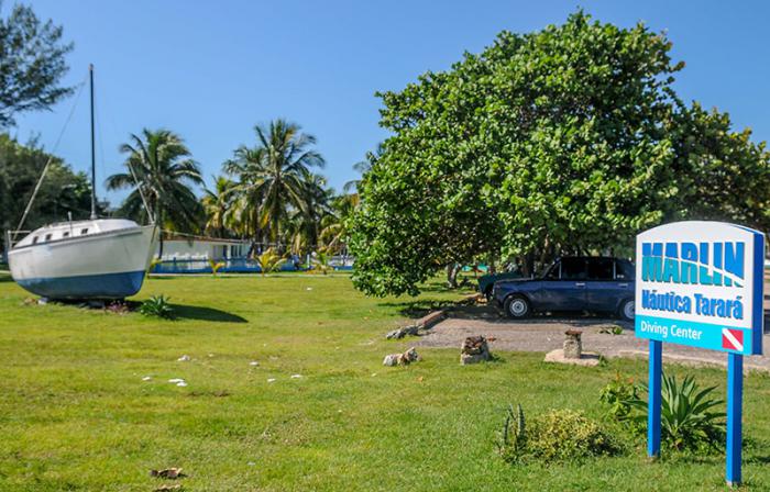A marinha náutica Marlin Tarará se encontra situada ao leste de Havana.
