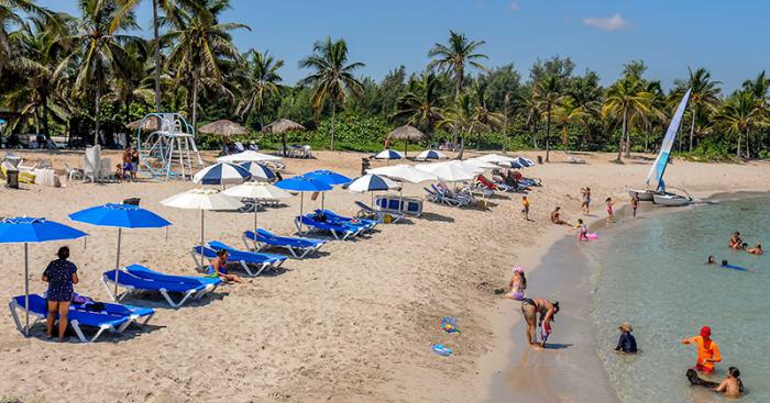 Zona de lazer e recreio da Marlin Tarará.