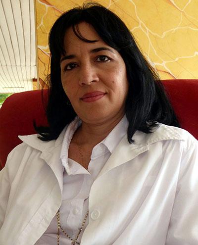 Doutora Danny Velázquez Benítez: «O sucesso é o resultado do trabalho desta equipe multidisciplinar».