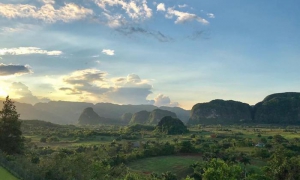 Esta paisagem se converteu em um importante destino turístico, graças à sua beleza.