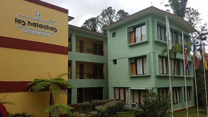 O Hotel Los Helechos tem 105 quartos.