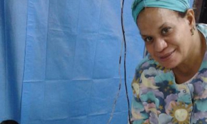 Doutora Lourdes Camacho Paneque manifesta que na Guatemala ajudou muitas mulheres que chegam muito deterioradas no trabalho de parto.