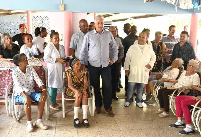 Díaz-Canel e Morales Ojeda