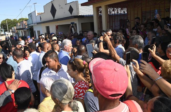 Díaz-Canel e Morales Ojeda